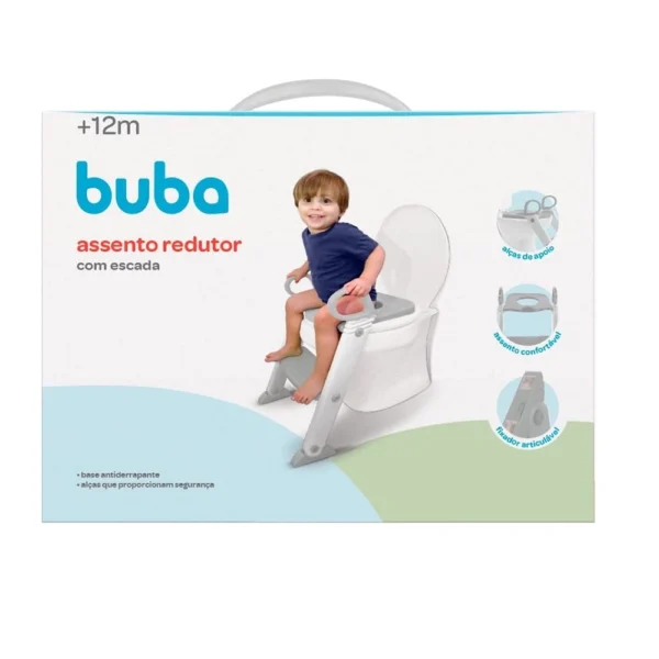 Redutor De Assento Cinza Baby - Buba - Image 4