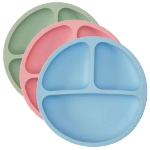 PRATINHO EM SILICONE COM VENTOSA BUBA