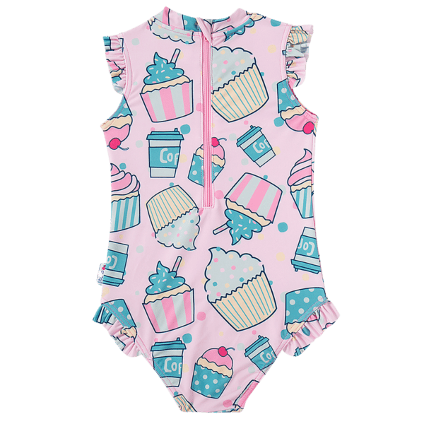 Maiô Cupcake Elastano Kids Proteção uv50+ Tip Top - Image 2