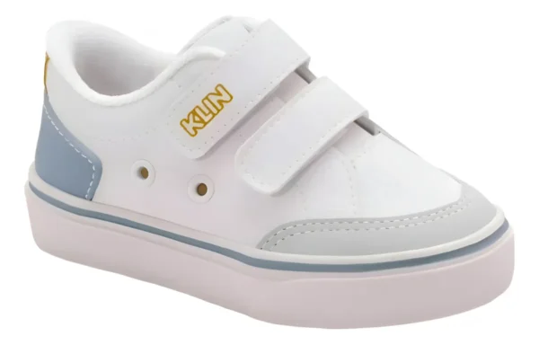Tênis Infantil Estilo Street Klin Freestyle Baby - Branco