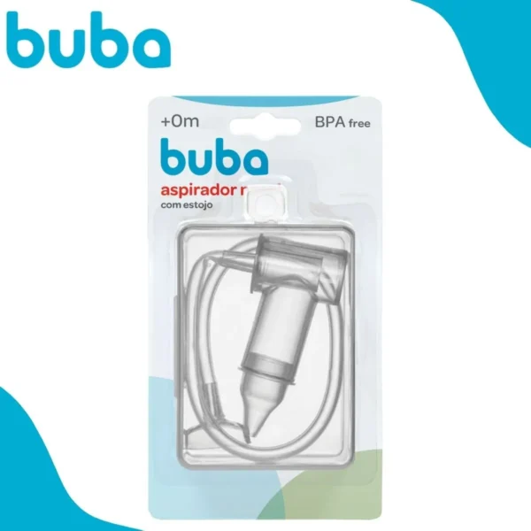 Aspirador Nasal De Sucção Buba Com Estojo Lavagem Nasal Bebe