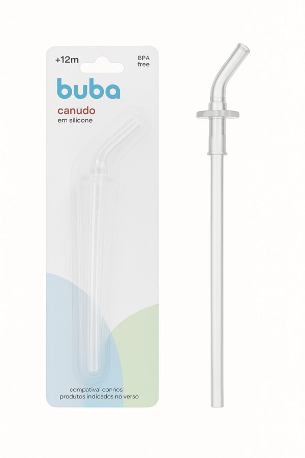 Canudo Repositor Em Silicone - Buba