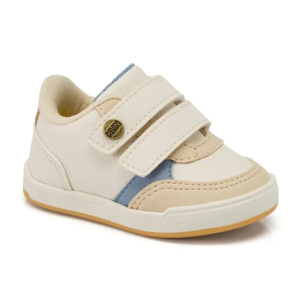 Sapato Infantil Klin Flyer baby - Off White