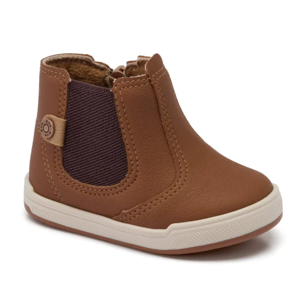 Sapato Bota Menino Klin Baby Flyer 166 Caramelo
