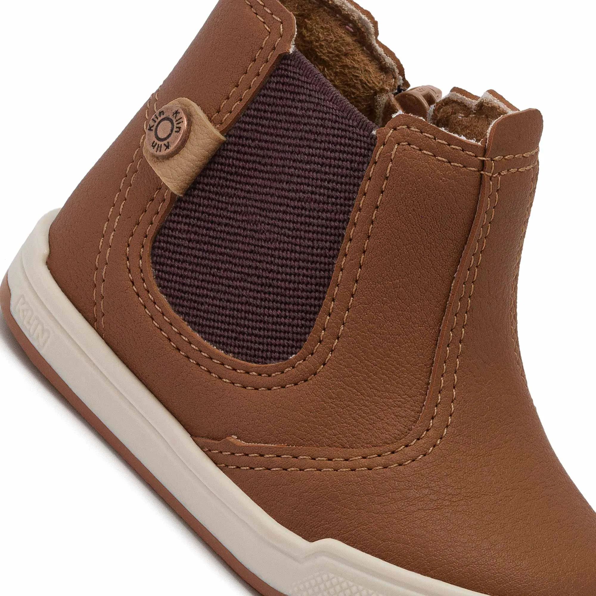 Sapato Bota Menino Klin Baby Flyer 166 Caramelo - Image 5