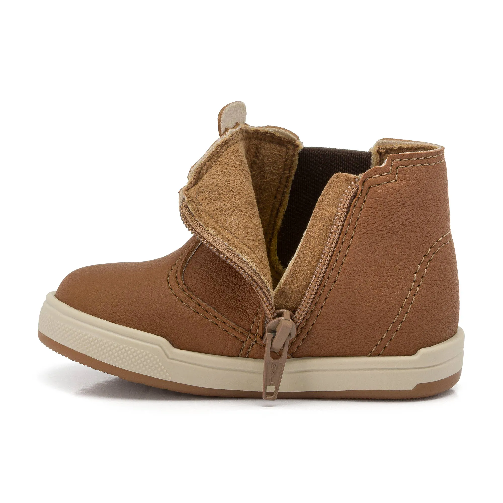 Sapato Bota Menino Klin Baby Flyer 166 Caramelo - Image 3